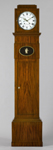 German Neo-Classical Longcase Clock, Berlin, circa 1790. Signed: C.E. Klemeyer.